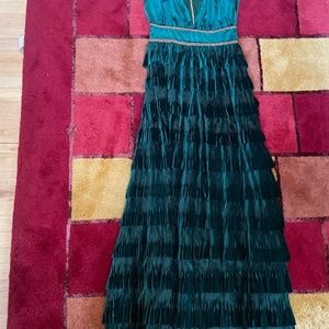 Bronx and Banco Goddess Green Dress